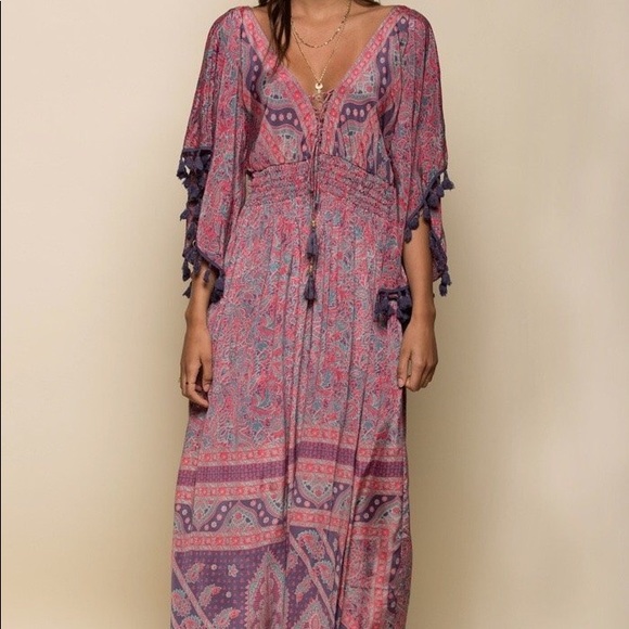raga electric love maxi dress